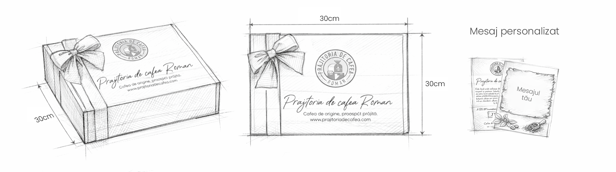 Previzualizare cutie cadou cafea