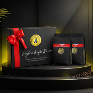 Cutie cadou Cafea de origine 2 pungi 250g